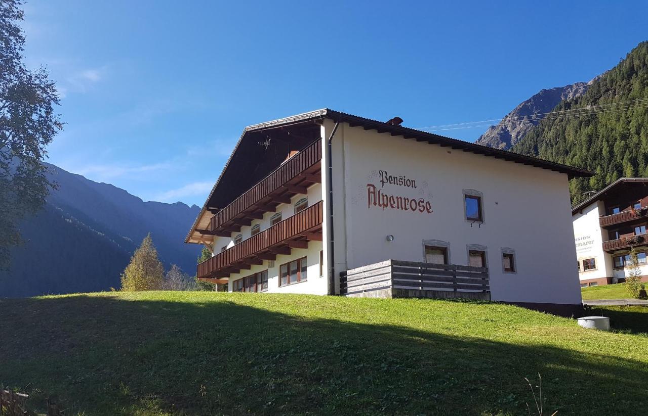 Pension Alpenrose Sankt Sigmund im Sellrain Zewnętrze zdjęcie